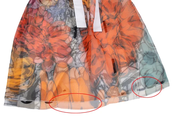 tao Sheer Floral Switching Skirt K-175708_008