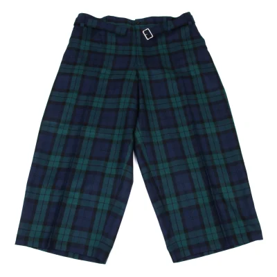 tao Wool Checker Wide Pants