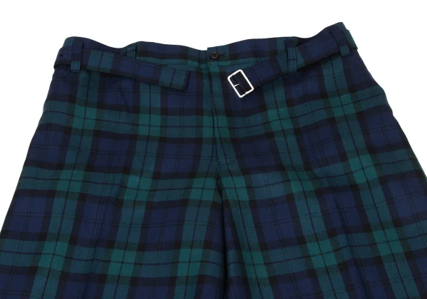 tao Wool Checker Wide Pants K-175709_002