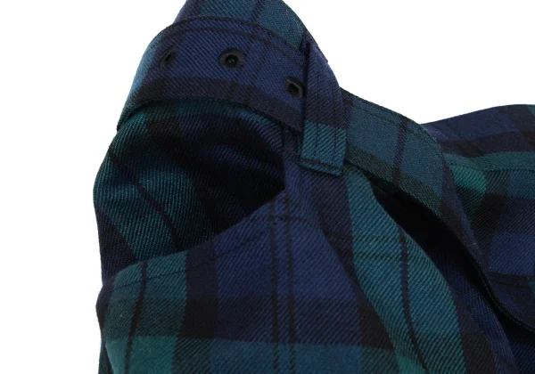 tao Wool Checker Wide Pants K-175709_005
