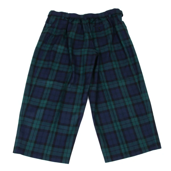 tao Wool Checker Wide Pants K-175709_009