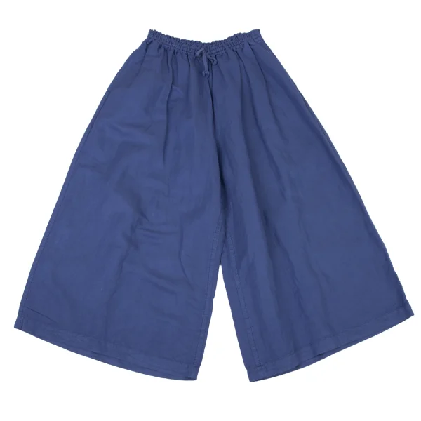 tao Dyed Ramie Blend Wide Pants Blue S-M K-175710_001