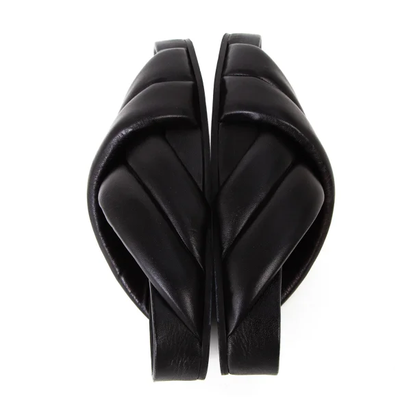 JIL SANDER Padding Leather Strap Sandal K-175712_008