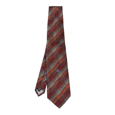 VivienneWestwood ACCESSORIES Graphic Check Tie