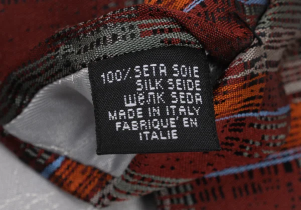 VivienneWestwood ACCESSORIES Graphic Check Tie K-175719_005