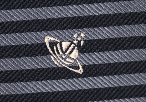 VivienneWestwood ACCESSORIES Orb Point Regimental Tie K-175724_003