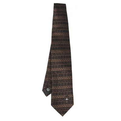 VivienneWestwood ACCESSORIES Orb Point Geometric Tie