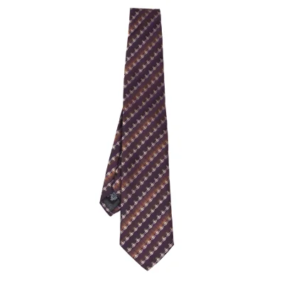 VivienneWestwood ACCESSORIES Orb Regimental Tie
