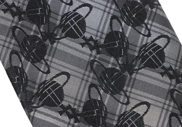 VivienneWestwood ACCESSORIES Overcheck Orb Tie K-175728_004