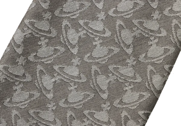 VivienneWestwood ACCESSORIES Bias Orb Jacquard Tie K-175729_007