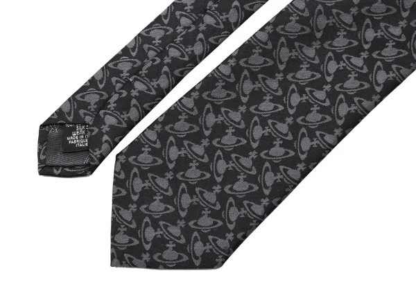 VivienneWestwood ACCESSORIES Bias Orb Jacquard Tie K-175730_003