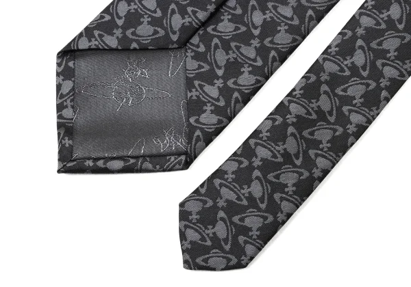 VivienneWestwood ACCESSORIES Bias Orb Jacquard Tie K-175730_006