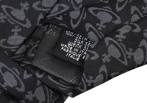 VivienneWestwood ACCESSORIES Bias Orb Jacquard Tie K-175730_007