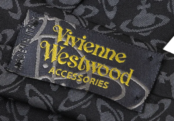 VivienneWestwood ACCESSORIES Bias Orb Jacquard Tie K-175730_008