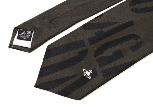 VivienneWestwood ACCESSORIES Orb Point Poem Tie K-175731_003