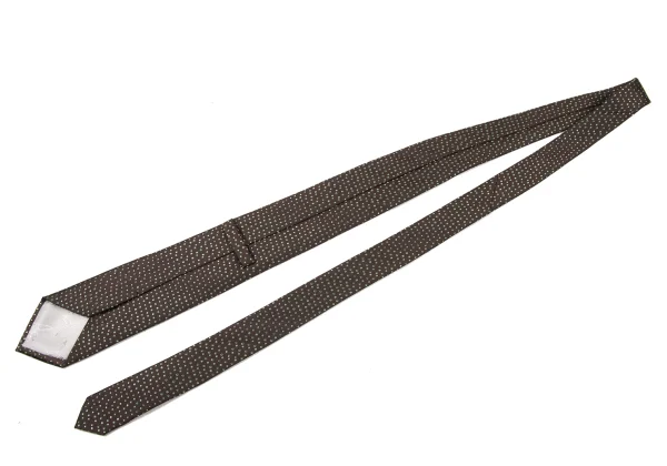 VivienneWestwood ACCESSORIES Orb Design Pin Dot Silk Tie K-175733_005