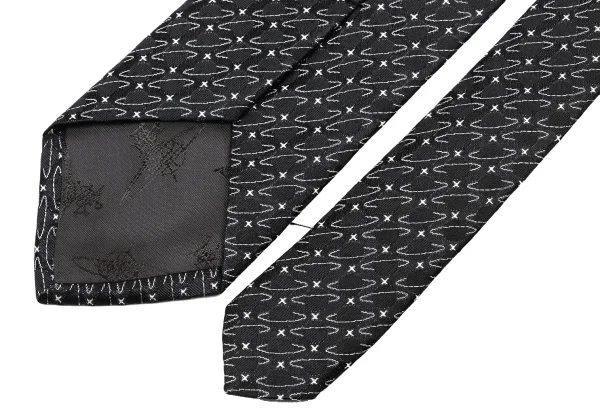 VivienneWestwood ACCESSORIES Orb Silhouette Silk Tie K-175735_006