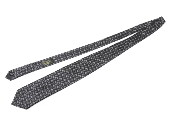 VivienneWestwood ACCESSORIES Square Orb Silk Tie K-175736_002