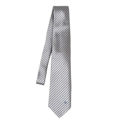 VivienneWestwood ACCESSORIES Orb Point Regimental Tie