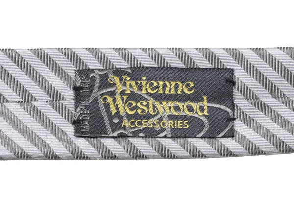 VivienneWestwood ACCESSORIES Orb Point Regimental Tie K-175738_009