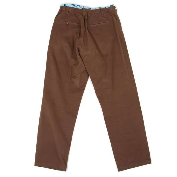 (SALE) Yohj Yamamoto POUR HOMME Floral pattern pants K-13387_010