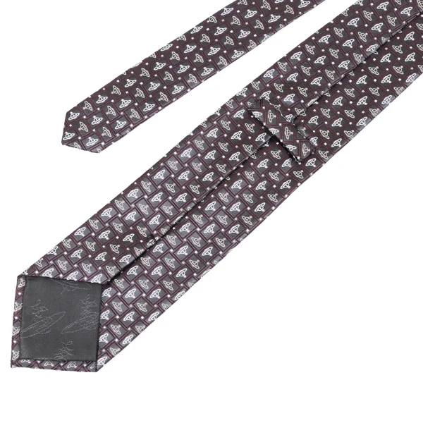 VivienneWestwood ACCESSORIES Square Orb Tie K-175740_005