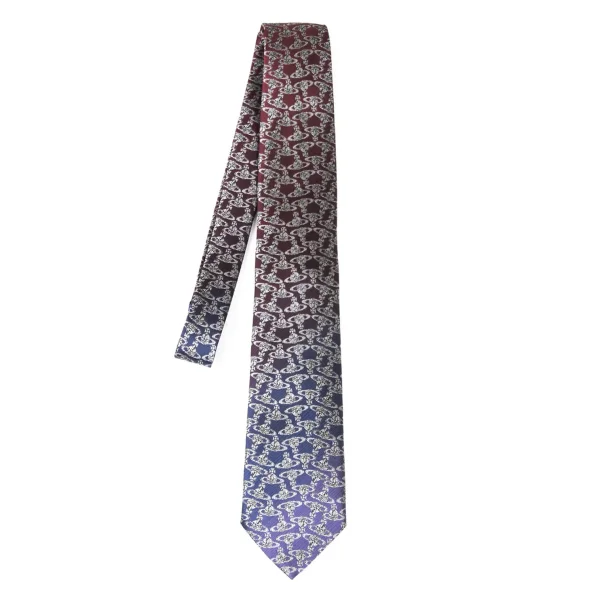 VivienneWestwood ACCESSORIES Orb Gradation Tie Red,Blue,Purple  K-175741_001