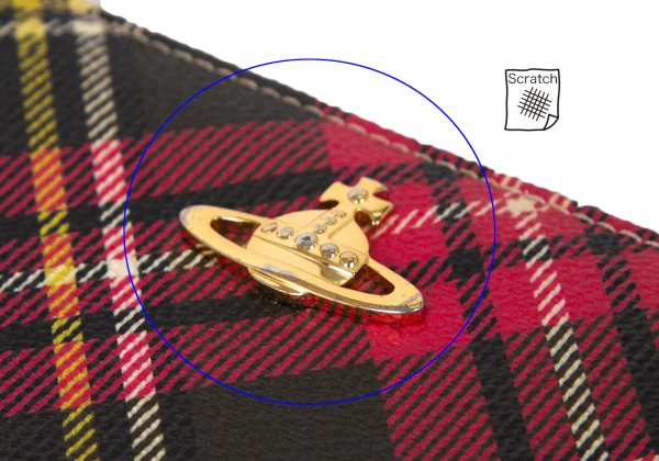 Vivienne Westwood Derby Check Orb Wallet K-175746_004