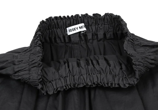 ISSEY MIYAKE Gather Wide Curved Pants K-175748_003