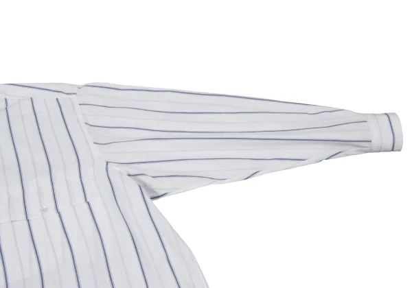 COMME des GARCONS HOMME Striped Flap Pocket Long Sleeve Shirt K-175749_006