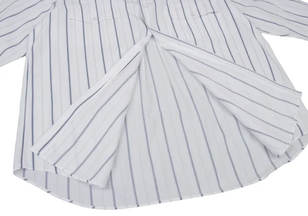 COMME des GARCONS HOMME Striped Flap Pocket Long Sleeve Shirt K-175749_013