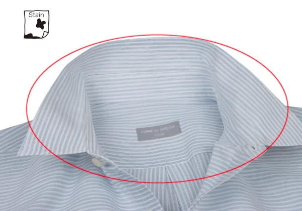 COMME des GARCONS HOMME Switching Stripe Shirt K-175750_004
