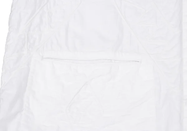 ISSEY MIYAKE HaaT Cotton Graphic Embroidered Stand Collar Blouse K-175753_009