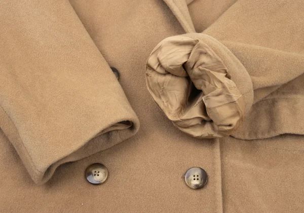 Max Mara Cashmere Blend Raglan Wool Coat K-175754_007