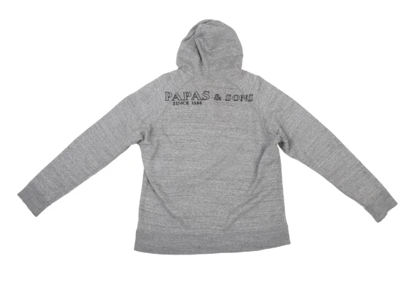 Papas Tricolor Piping Neck Button Hoodie K-175756_015