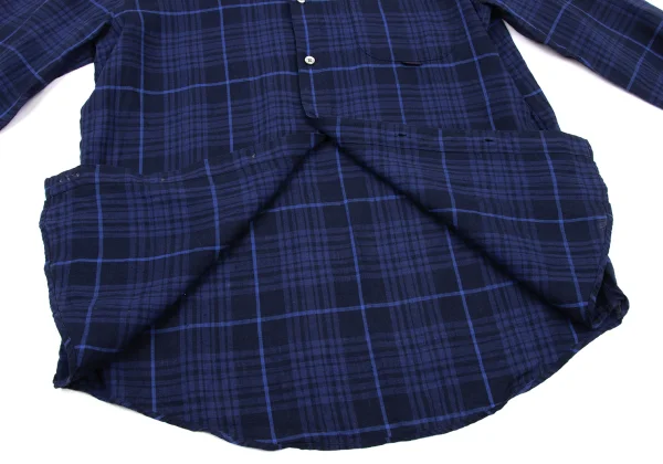 Papas Linen Button Down Check Shirt K-175757_011