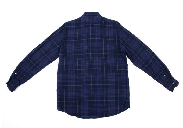 Papas Linen Button Down Check Shirt K-175757_012