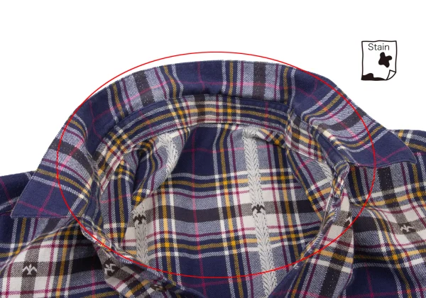 Papas Bird Patterned Flannel Check Shirt K-175758_007