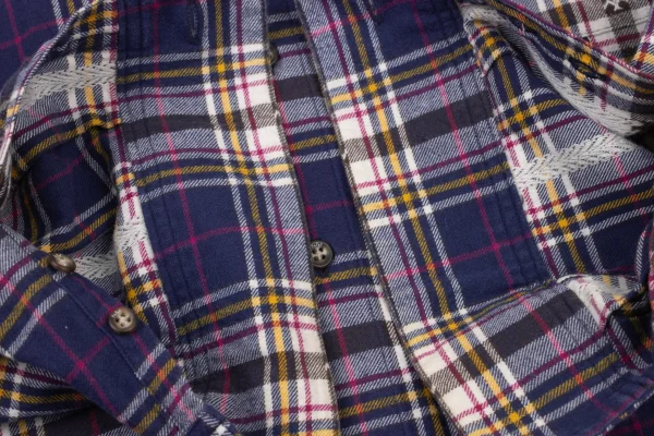 Papas Bird Patterned Flannel Check Shirt K-175758_011
