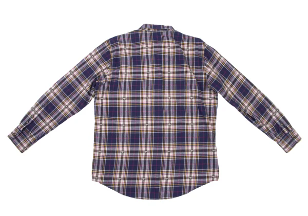 Papas Bird Patterned Flannel Check Shirt K-175758_014