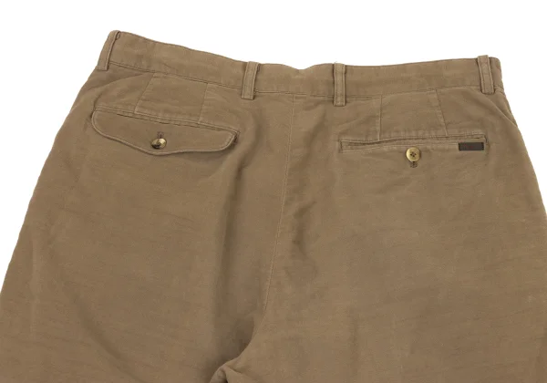 Papas Cotton Stretch Pleated Pants K-175760_010