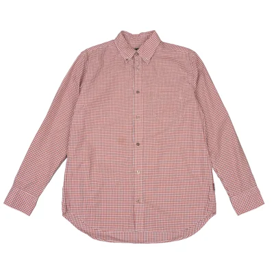Papas+ Cotton Check Button Down Shirt