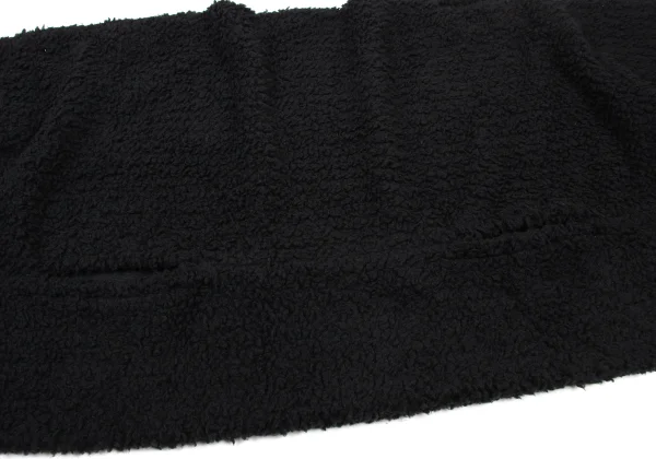 Yohji Yamamoto FEMME Acrylic Faux Fur Asymmetric Bolero K-175763_009