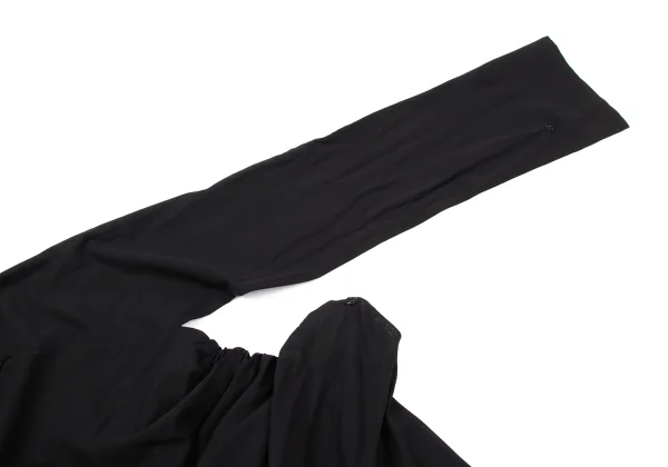 Yohji Yamamoto FEMME Wool Strap Asymmetric Top K-175764_005