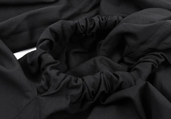 Yohji Yamamoto FEMME Wool Strap Asymmetric Top K-175764_007