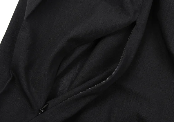 Yohji Yamamoto FEMME Wool Strap Asymmetric Top K-175764_010