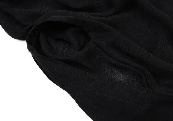 Yohji Yamamoto FEMME Tape Line Patch Draped Jacket K-175765_008