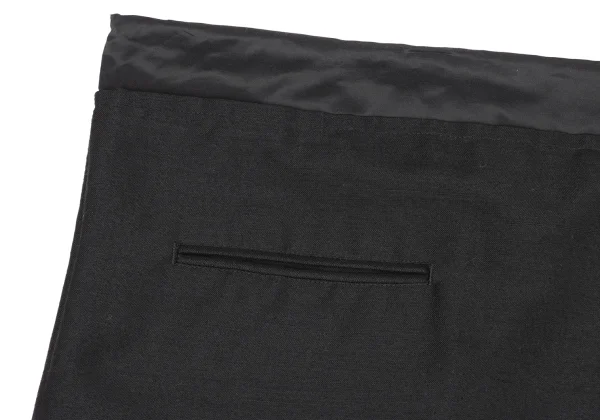 Yohji Yamamoto FEMME Mohair Blend Zip Detail Skirt K-175766_010