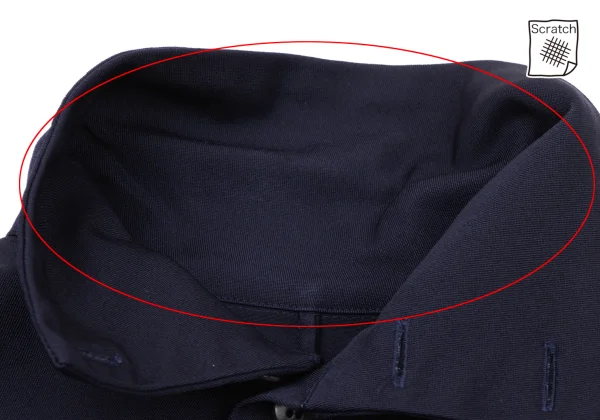Y's Wool Gabardine Pocket Design Shirt Jacket K-175771_005