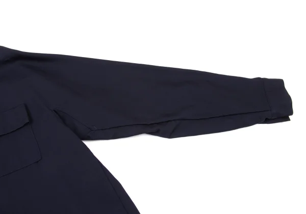 Y's Wool Gabardine Pocket Design Shirt Jacket K-175771_009